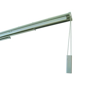 Binario a 3 guide in Alluminio per Tende a Pannello - 140cm - Pannelli  Giapponesi - Fissaggio a soffitto