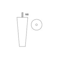 TASSELLI IN LEGNO Di Faggio Asta Liscia Picchetti 1 M - Foto 6