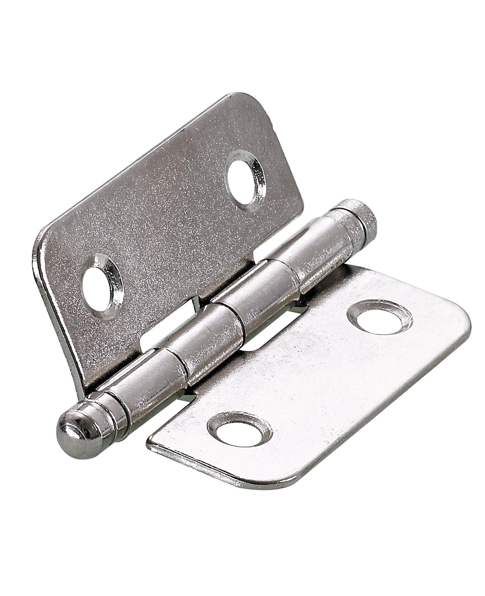 Cerniera per mobili piana inox L 25 x H 40 mm apertura 270 °, 2 pezzi Cerniera per mobili piana inox L 25 x H 40 mm apertura 270 °, 2 pezzi