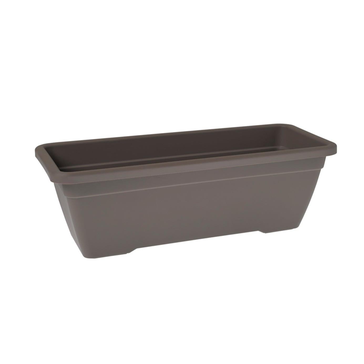 Fioriere Plastica Set 3 Vasi Piante 2friends - 28x28cm 16L Antracite Con Sottovaso Fioriere Esterne Resistenti Gelo - Foto 3