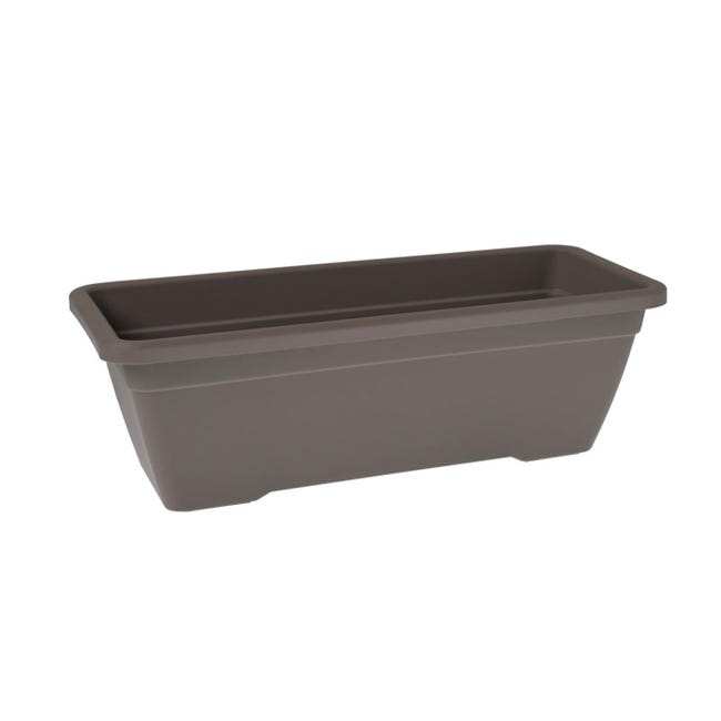 Fioriere Plastica Set 3 Vasi Piante 2friends - 28x28cm 16L Antracite Con Sottovaso Fioriere Esterne Resistenti Gelo - Foto 3