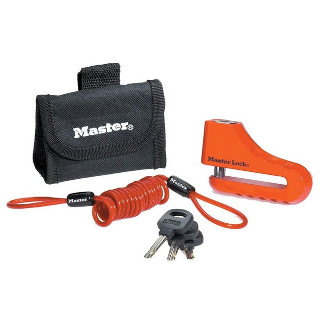 ABUS - Blocca disco Abus Granit Detecto X PLUS 8077 Rosso ABUS - Blocca disco Abus Granit Detecto X PLUS 8077 Rosso