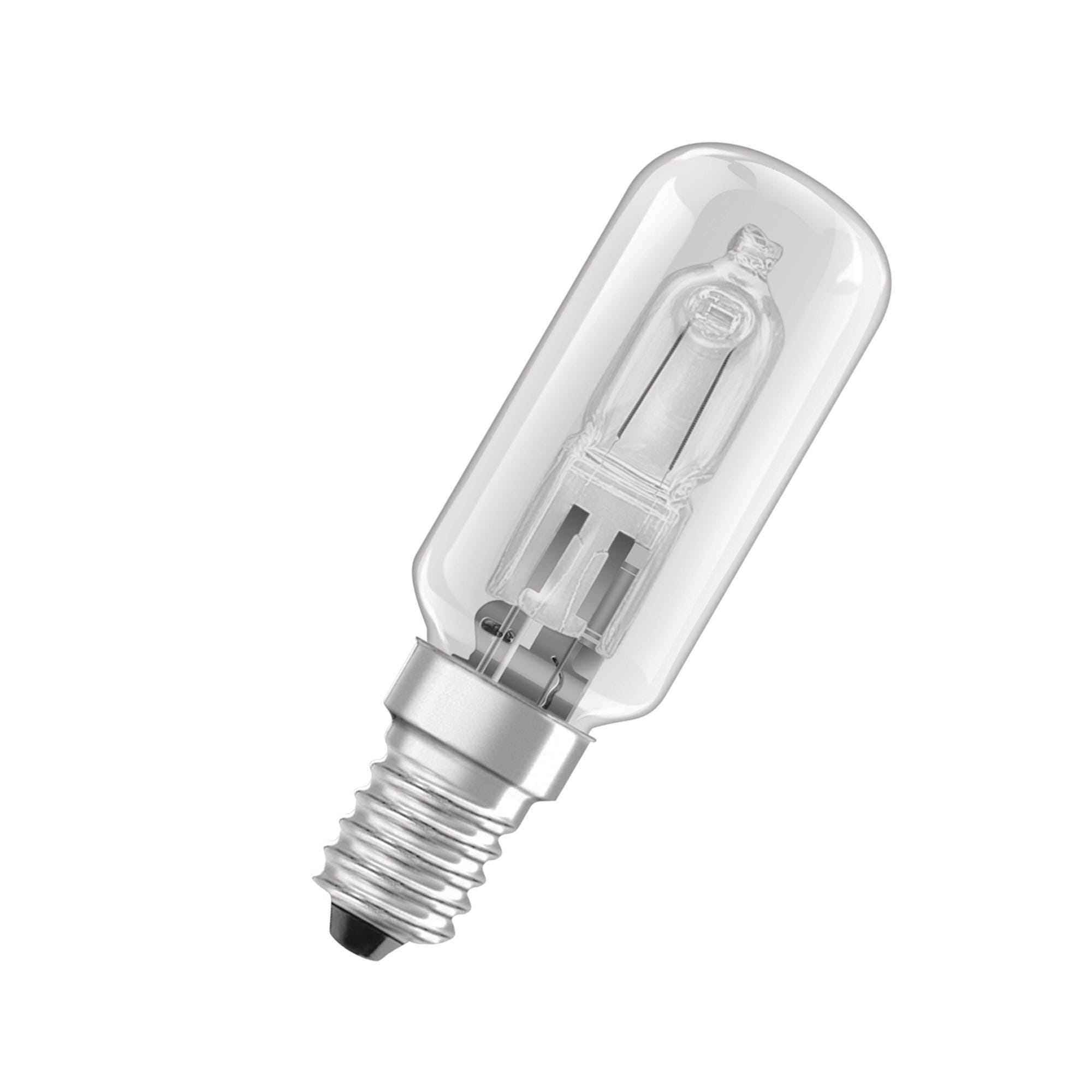 Lampadina Lampada alogena, E14, tubo, trasparente, luce calda, 40W=490LM  (equiv 40 W), 360° dimmerabile, OSRAM