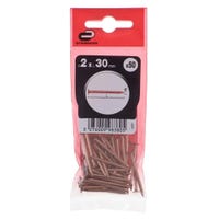 250 Chiodi Con Testa In Plastica UPVC Da 30 Mm - Foto 1