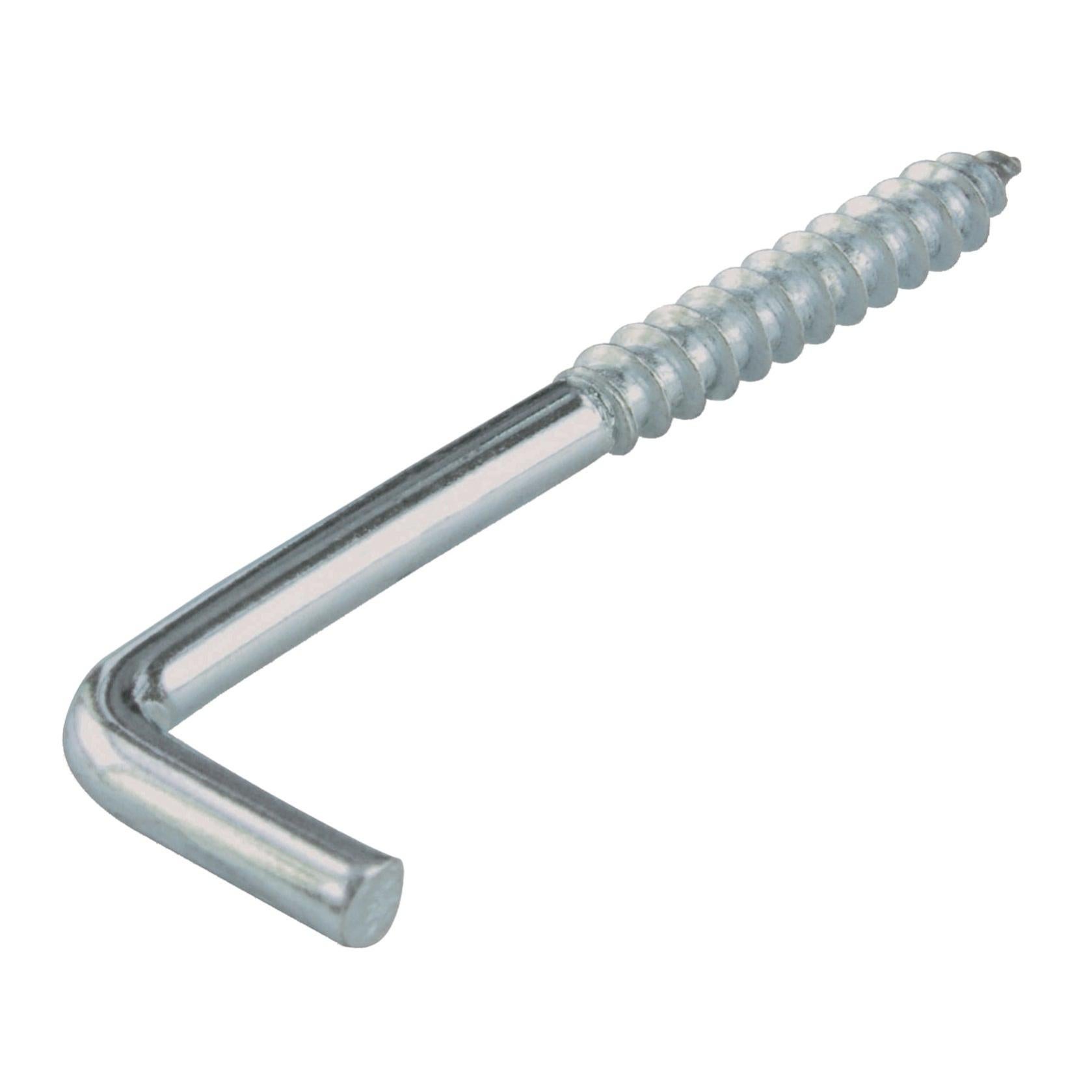 Gancio A Vite A Forma Di L. STANDERS In Acciaio 30 Mm 3 Mm | Leroy Merlin