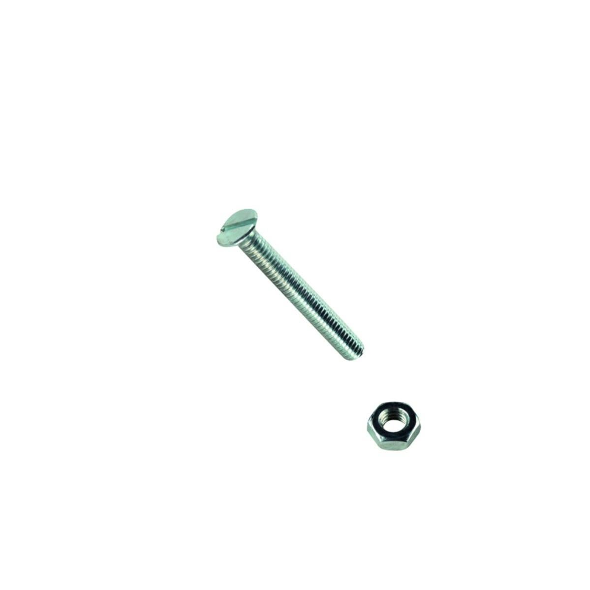 304 in acciaio inox testa svasata vite a esagono incassato bullone, tazza piatta vite a testa esagonale a testa svasata, DIN7991, M3M4M5M6M8-M6x35 * 10 pezzi