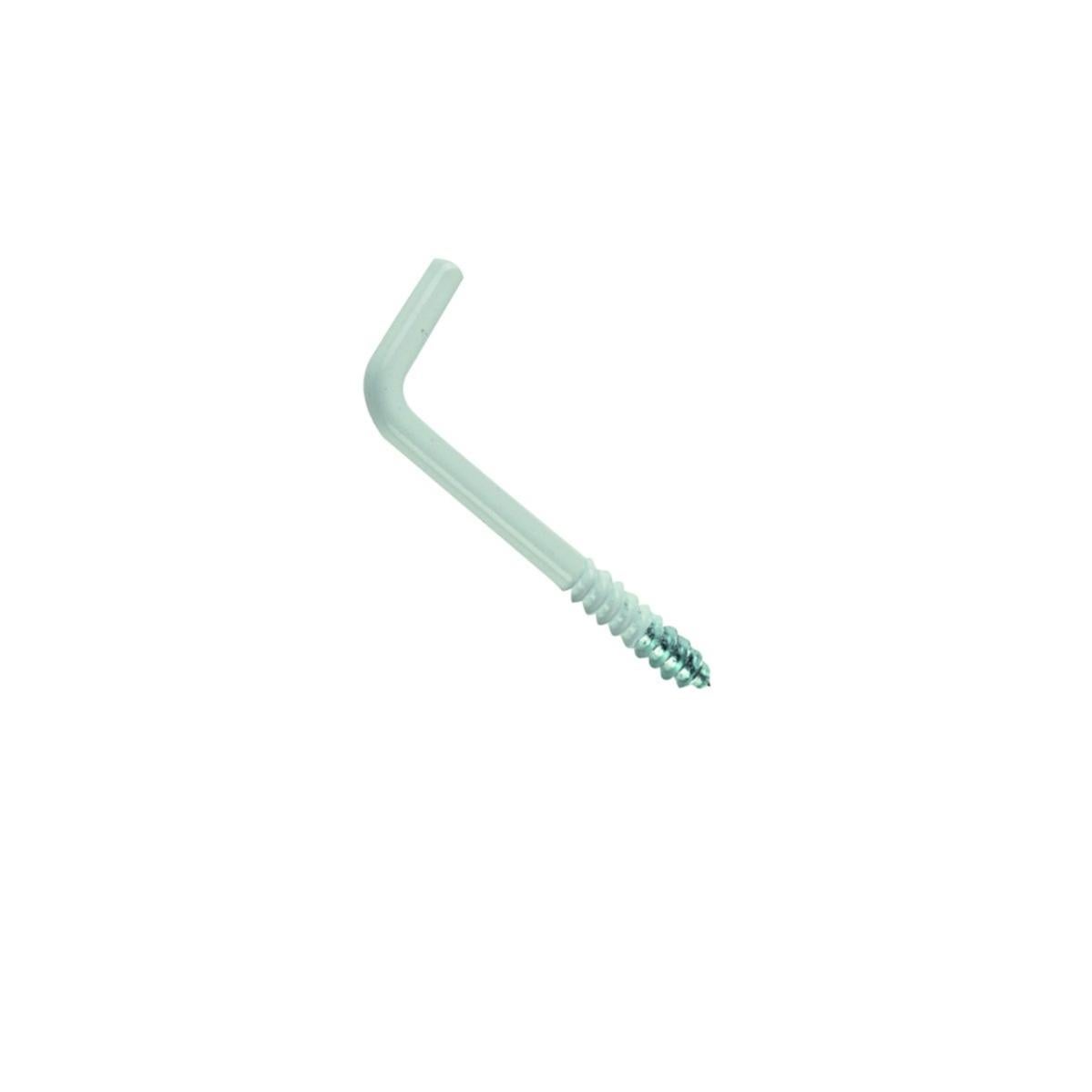 Uxcell a16080100ux0116 - Gancio a vite autofilettante a forma di L, 50 pezzi, M2,5 x 25 mm