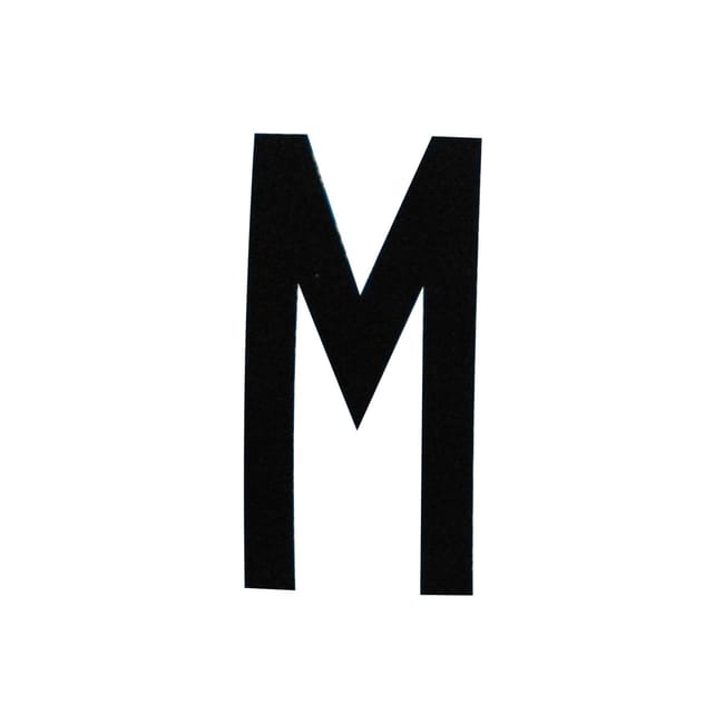 Lettera M adesivo, 8 x 5 cm | Leroy Merlin