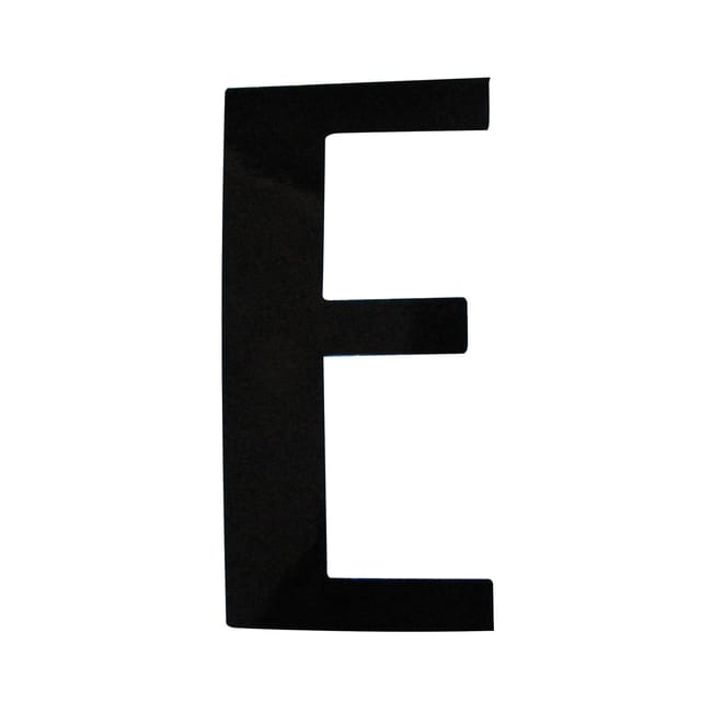 Lettera E adesivo, 15 x 10 cm | Leroy Merlin
