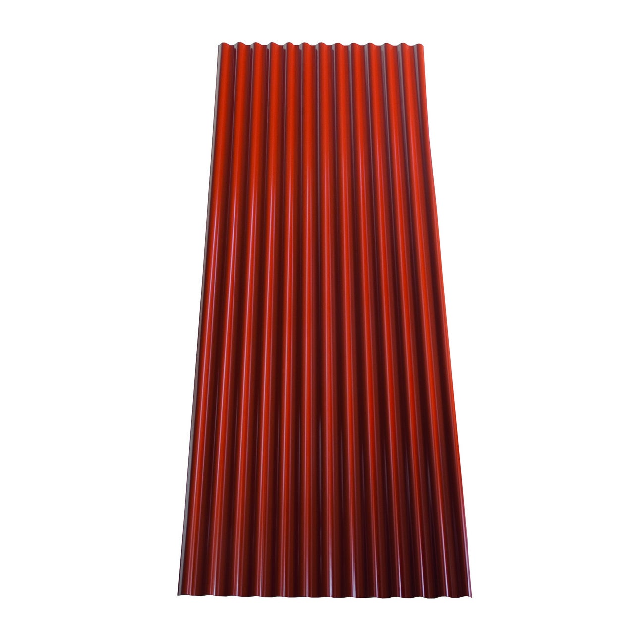 Piastra Asfalto Esterno ONDULINE Easyfix in bitume 0.81 x 2 m rosso