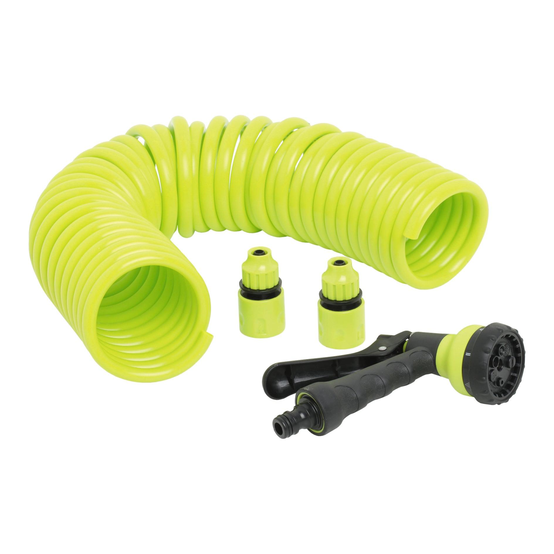 Atyhao: Set Per Irrigazione A Goccia Da 20 Metri Fai Da Te – Tubo Flessibile In PVC Per Giardino, Serra E Balcone (4/6 Mm)