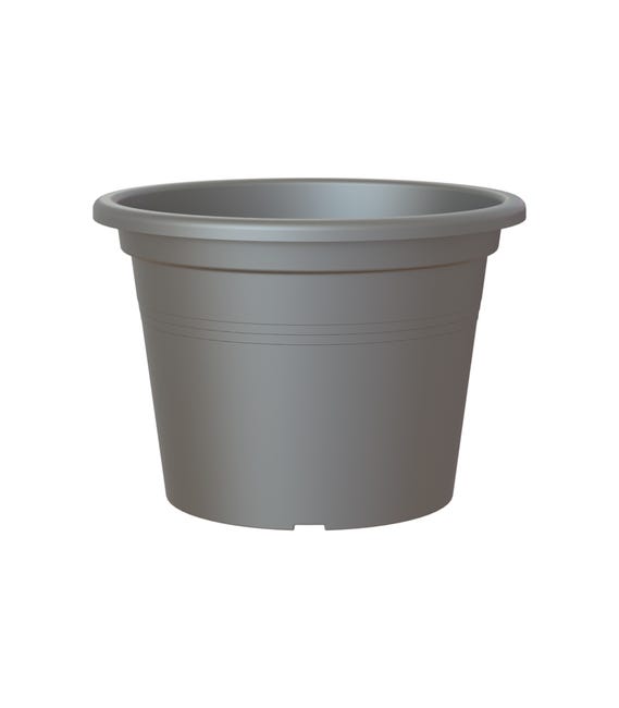Vaso Over tondo in plastica riciclata 38 cm Tera Vaso Over tondo in plastica riciclata 38 cm Tera