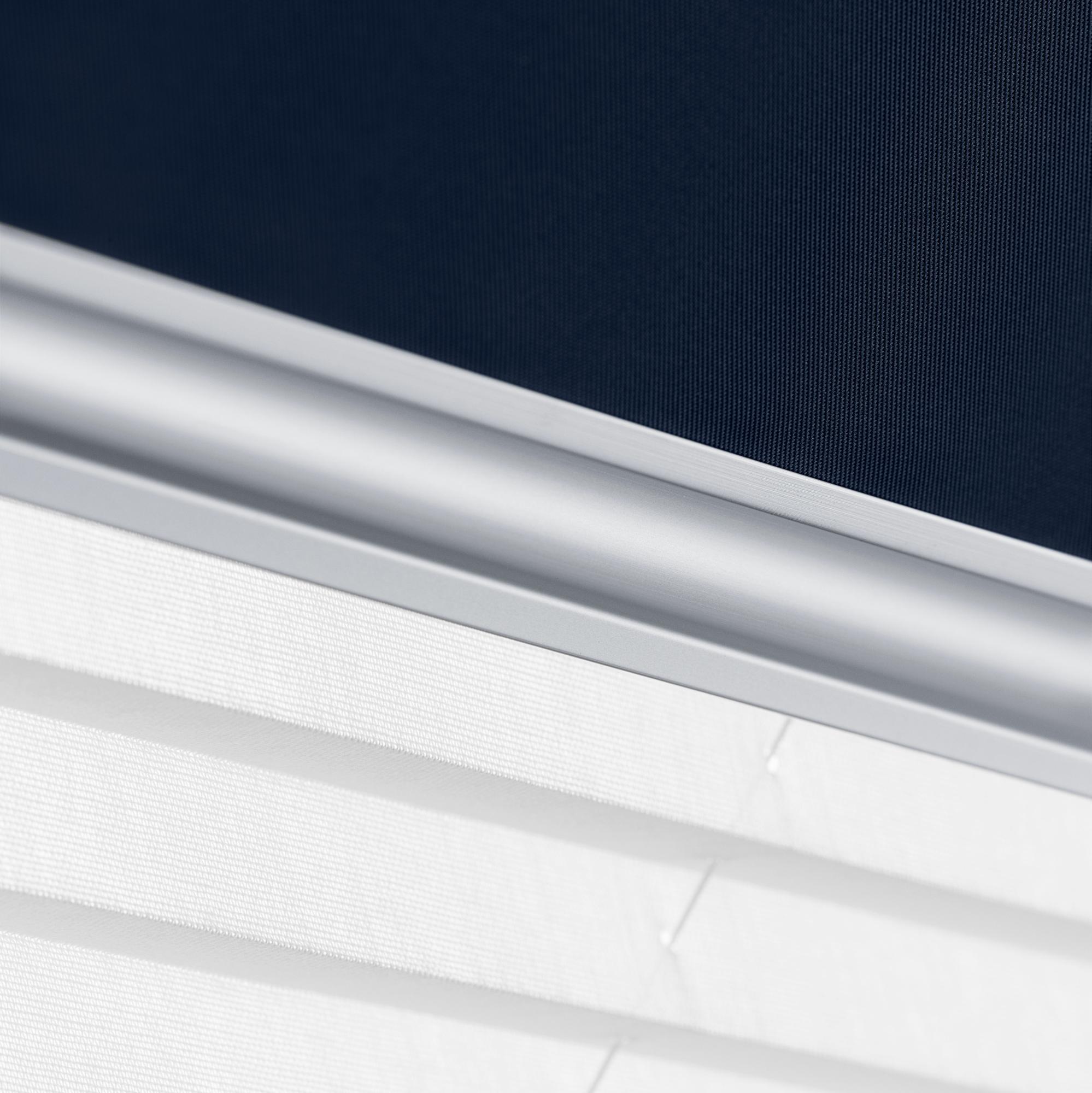 Tenda Oscurante Manuale Tenda Oscurante Originale VELUX Per FK06, Blu Scuro Con Guida Grigia Tenda Velux