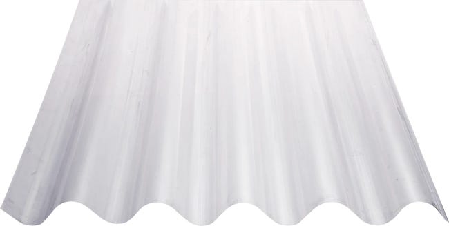 Lastra di policarbonatoin policarbonato ondulata traslucido ONDULINE 200 cm  x 112 cm
