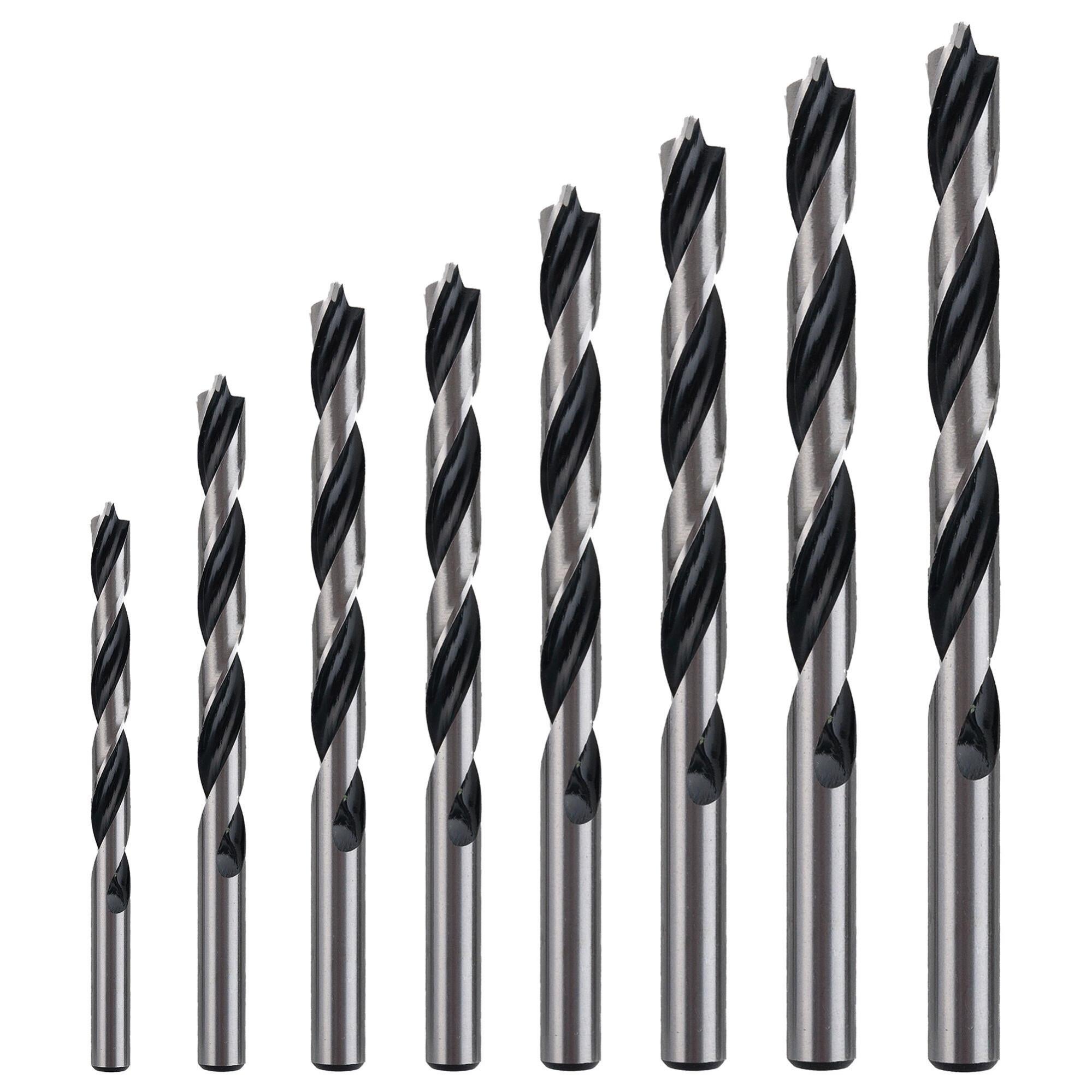 Ejoyous Set di Punte Professionali HSS | 8-TLG 14 mm/16 mm/18 mm/19 mm/21 mm/22 mm/24 mm/25 mm, Set di Punte per Metallo su Fori in plastica e Legno