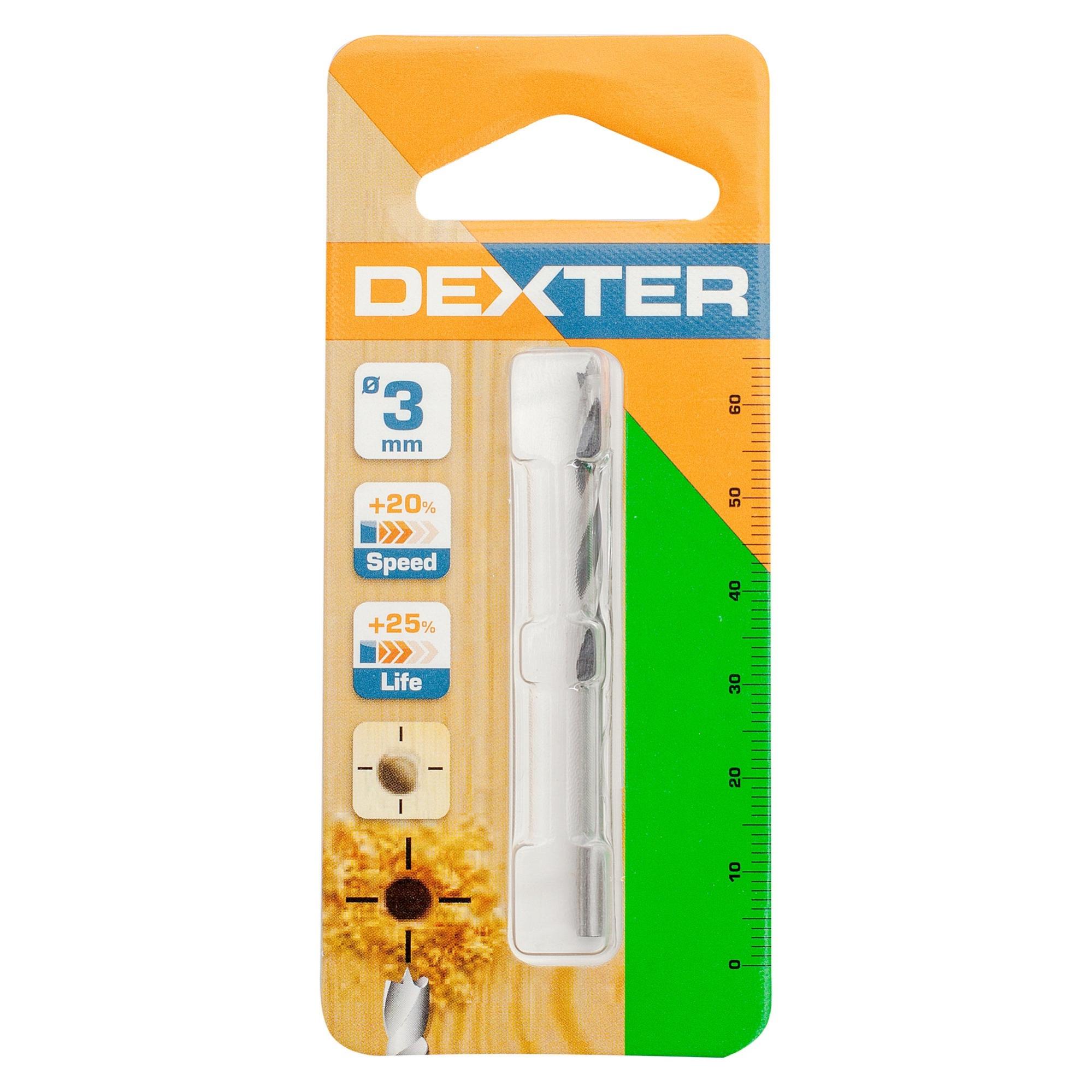 Punta elicoidale per legno codolo cilindrico DEXTER L 92.0 mm 6.0 mm