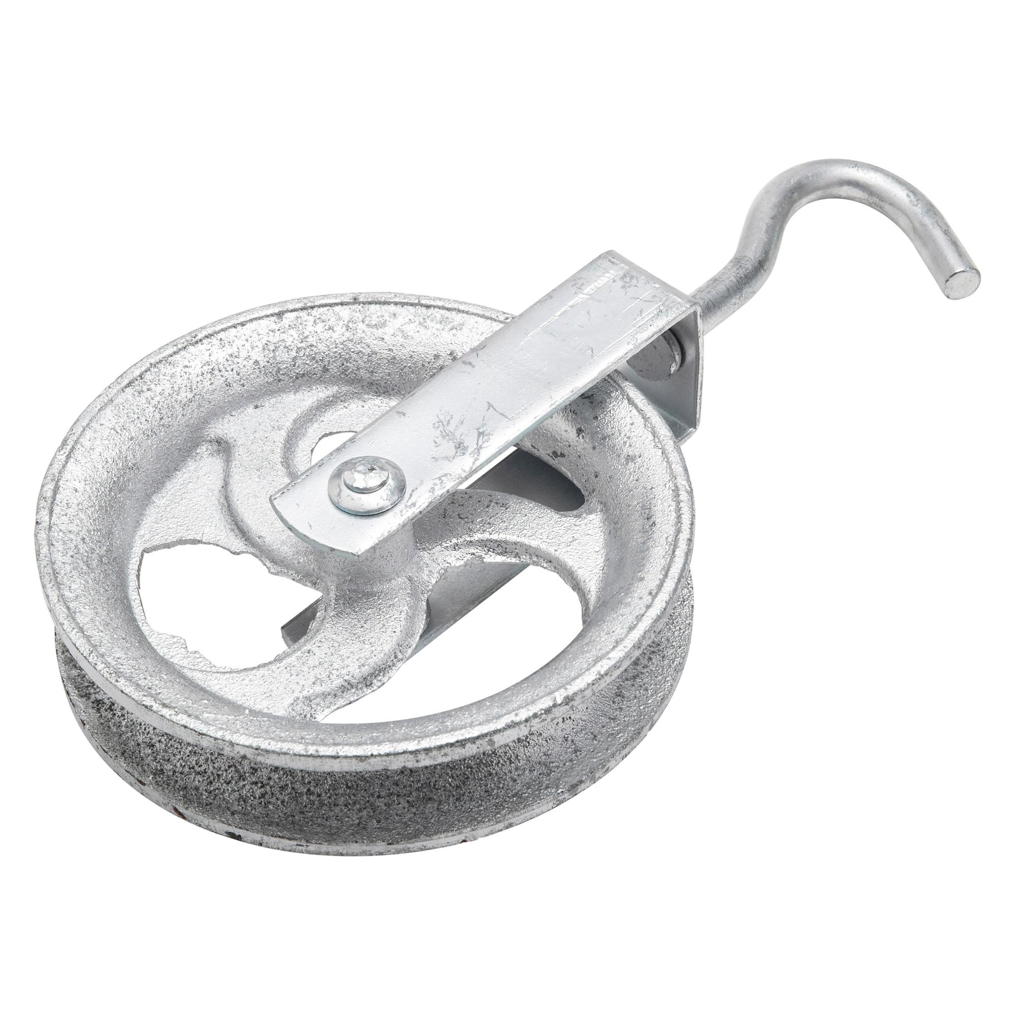 Amig - Piastra con Anello | Piastra 70 x 45 mm; Anello 7 x 50 mm | Anello Mobile Saldato con Piastra Fissa di Fissaggio | Ancoraggio per Montaggio a Parete o Soffitto | Per Appendere o Legare Oggetti