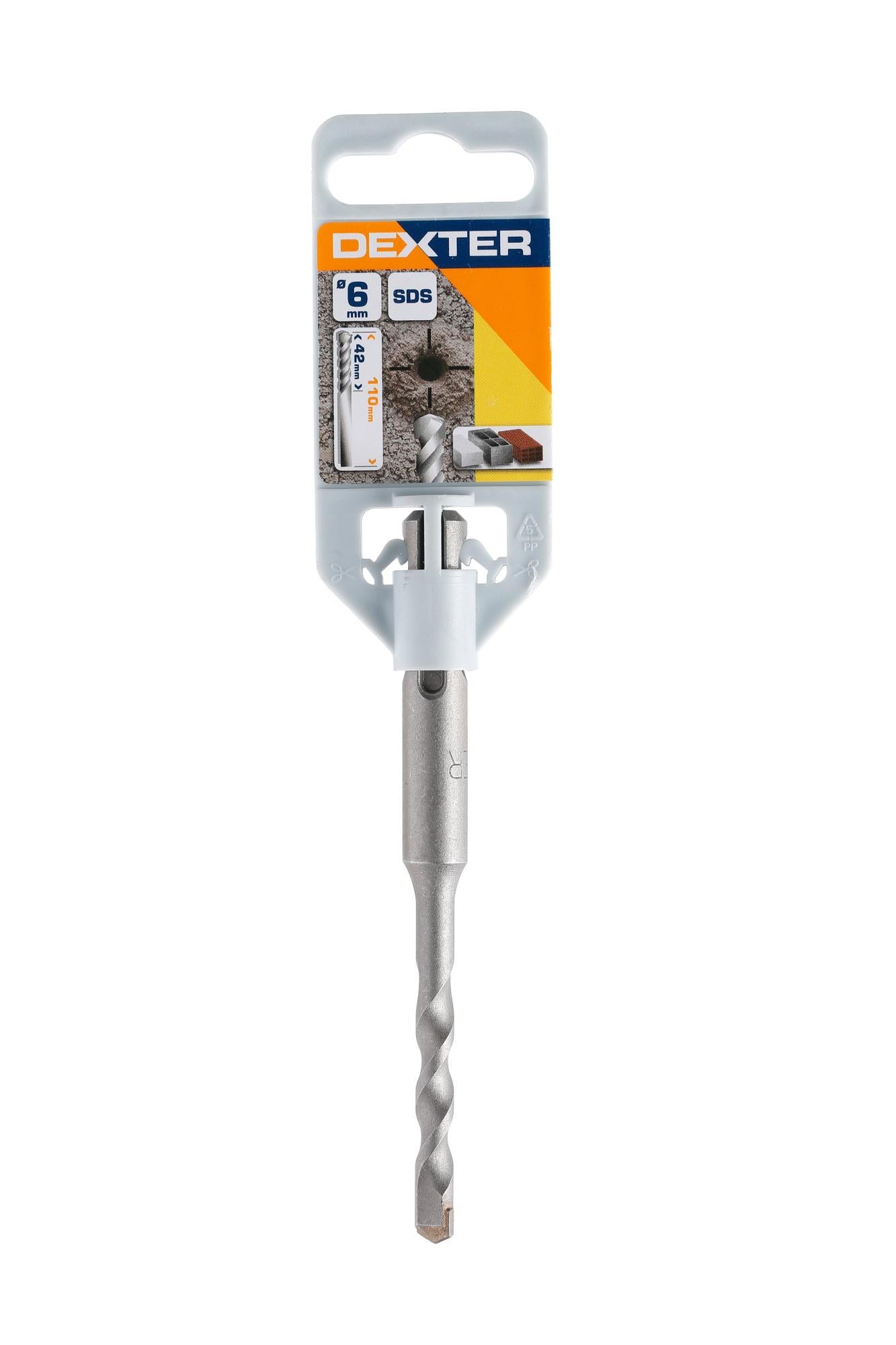 Wolfcraft Punta Per Martello TCT Standard SDS-Plus – Ø 6,5 X 210 Mm, Per Calcestruzzo, Granito, Muratura - 2