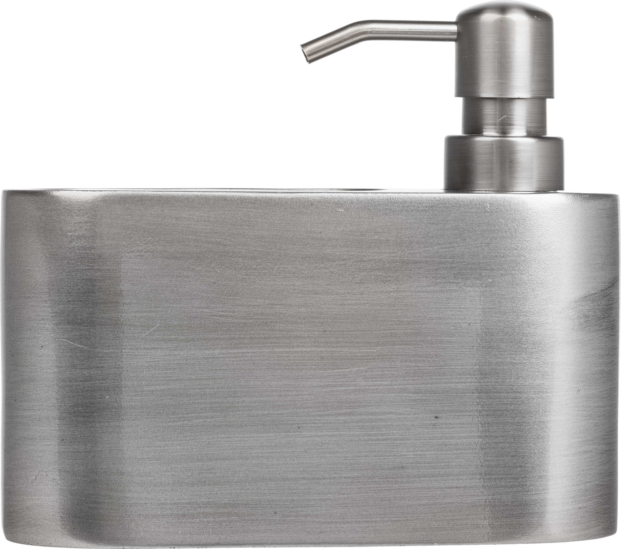 IKEA Ekoln Dispenser Per Sapone In Gres Porcellanato, Grigio Scuro, Facile Da Riempire E Pulire