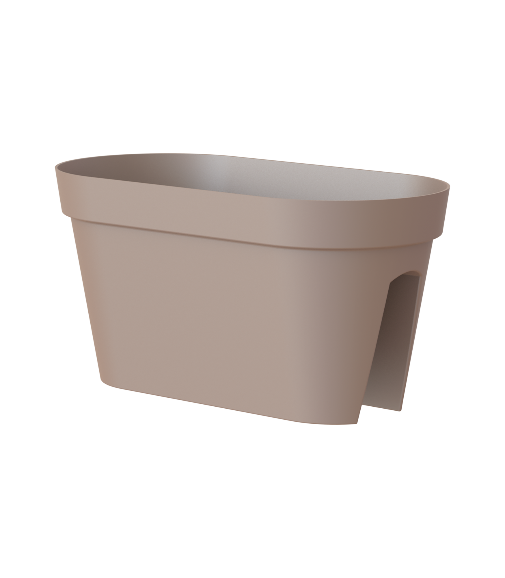 Cassetta Portafiori ELHO Corsica Easy Balcony In Polipropilene Bianco H 19 Cm L 57 5 X L 24 Cm 84583813