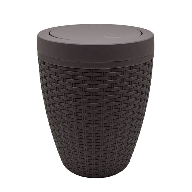 MOPALL Pattumiera Intelligente Per Bagno 13 Litri Con Sensore Di Movimento E Coperchio - Assorbi Sacchetti