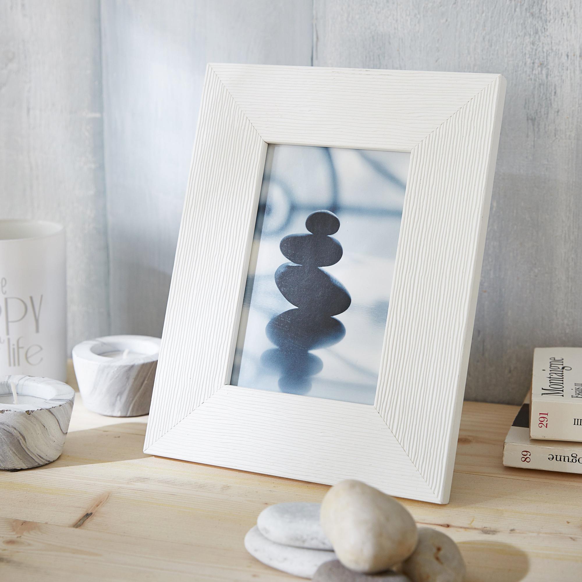 Cornice INSPIRE Mia bianco opaco per foto da 13x18 cm | Leroy Merlin