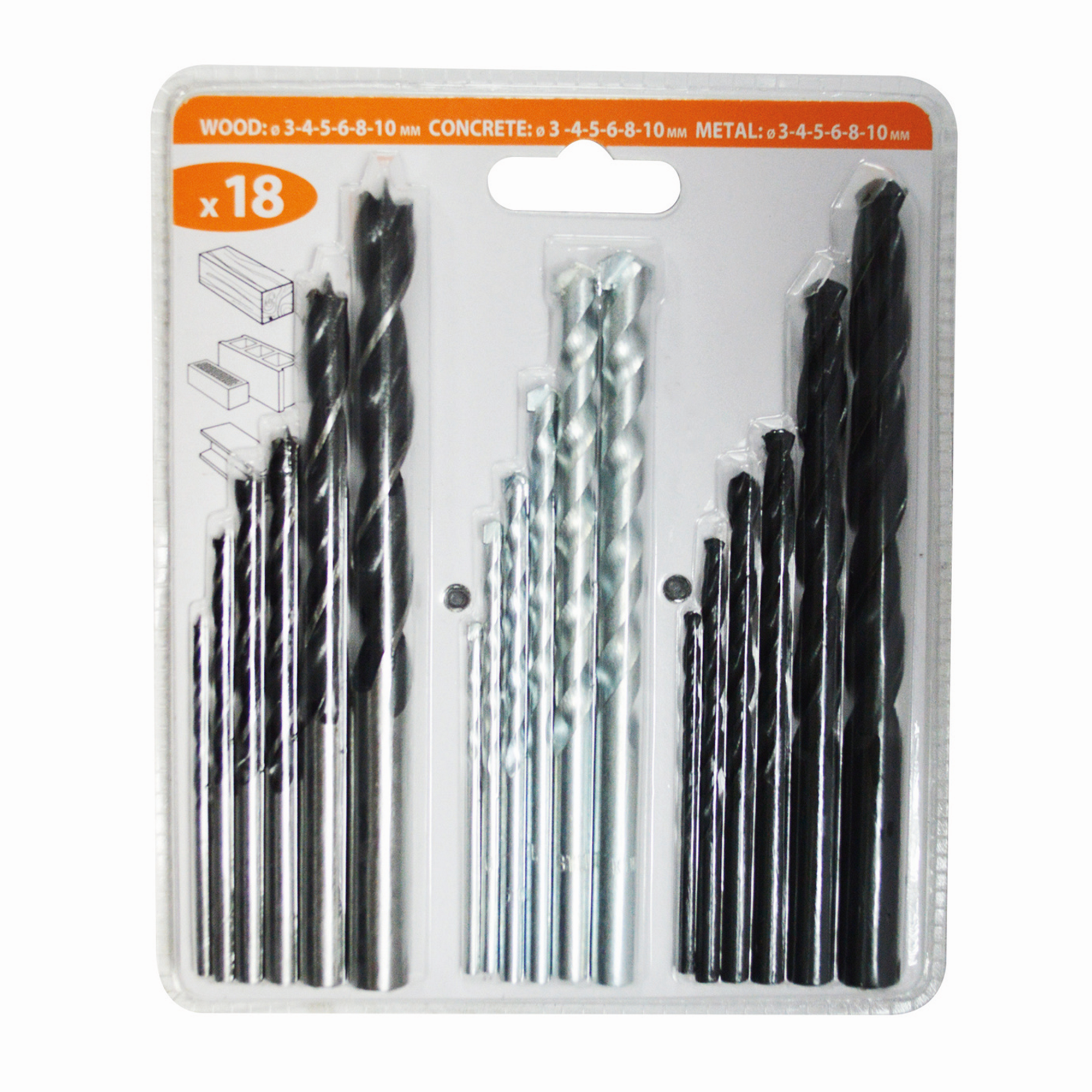 Set Di Svasatori Wolfcraft Da 3 Pezzi - Per Legno, Metalli E Plastiche, Codolo Cilindrico 6mm - Foto 2