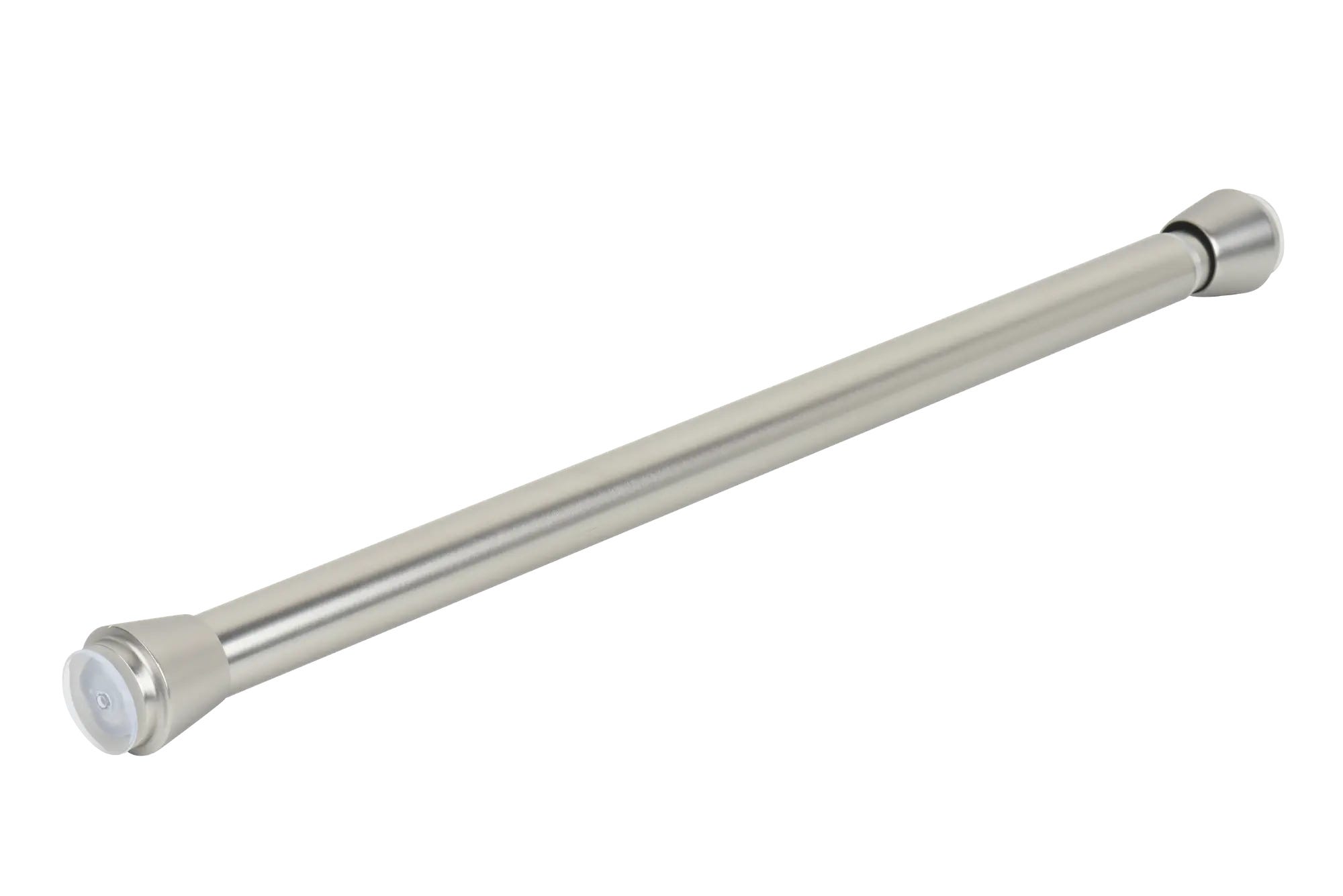 Kit bastone per tenda a pressione estensibile da 60 a 90 cm Yuko in acciaio  cromo Ø 28 mm INSPIRE