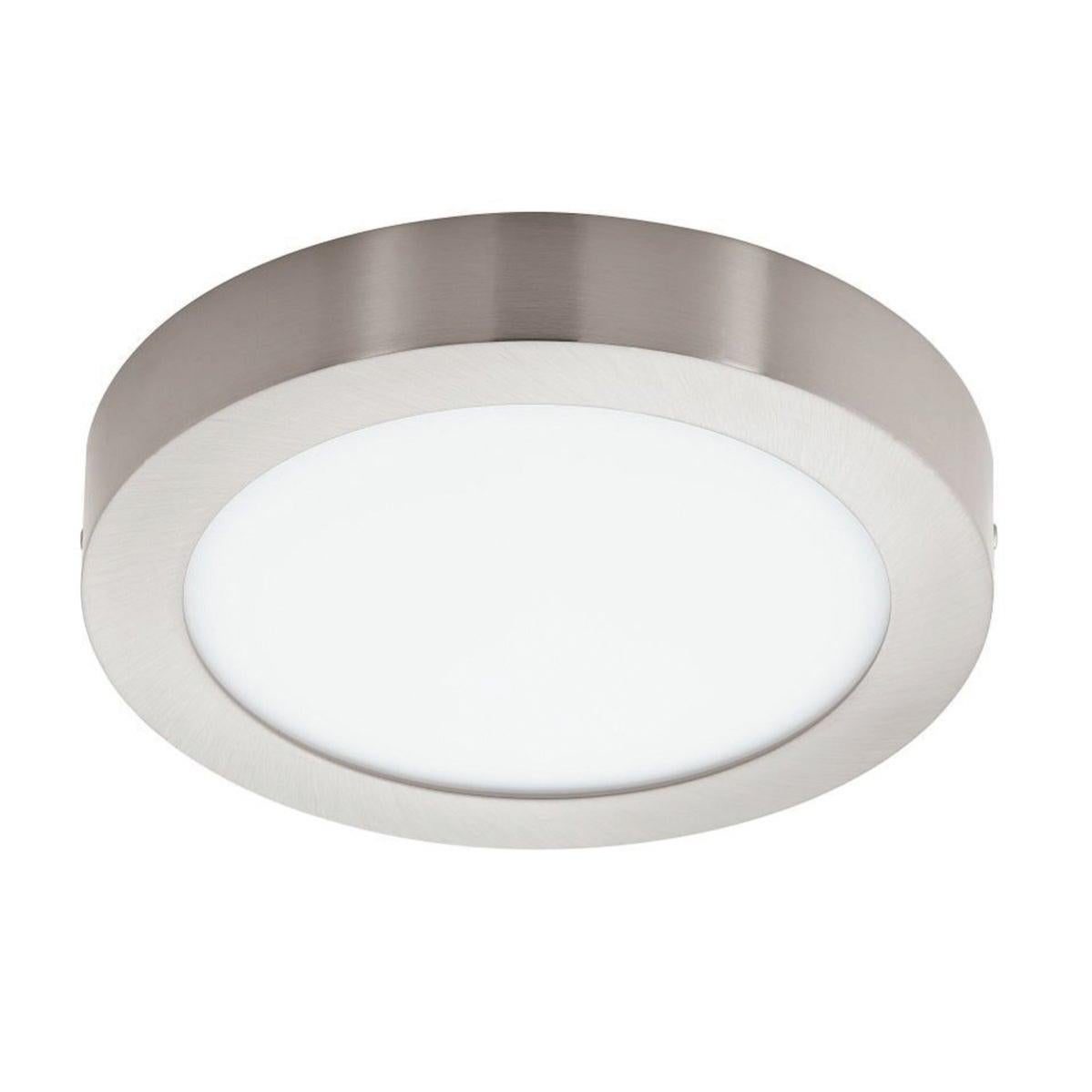 Plafoniera LED Amara, due quadrati, argento