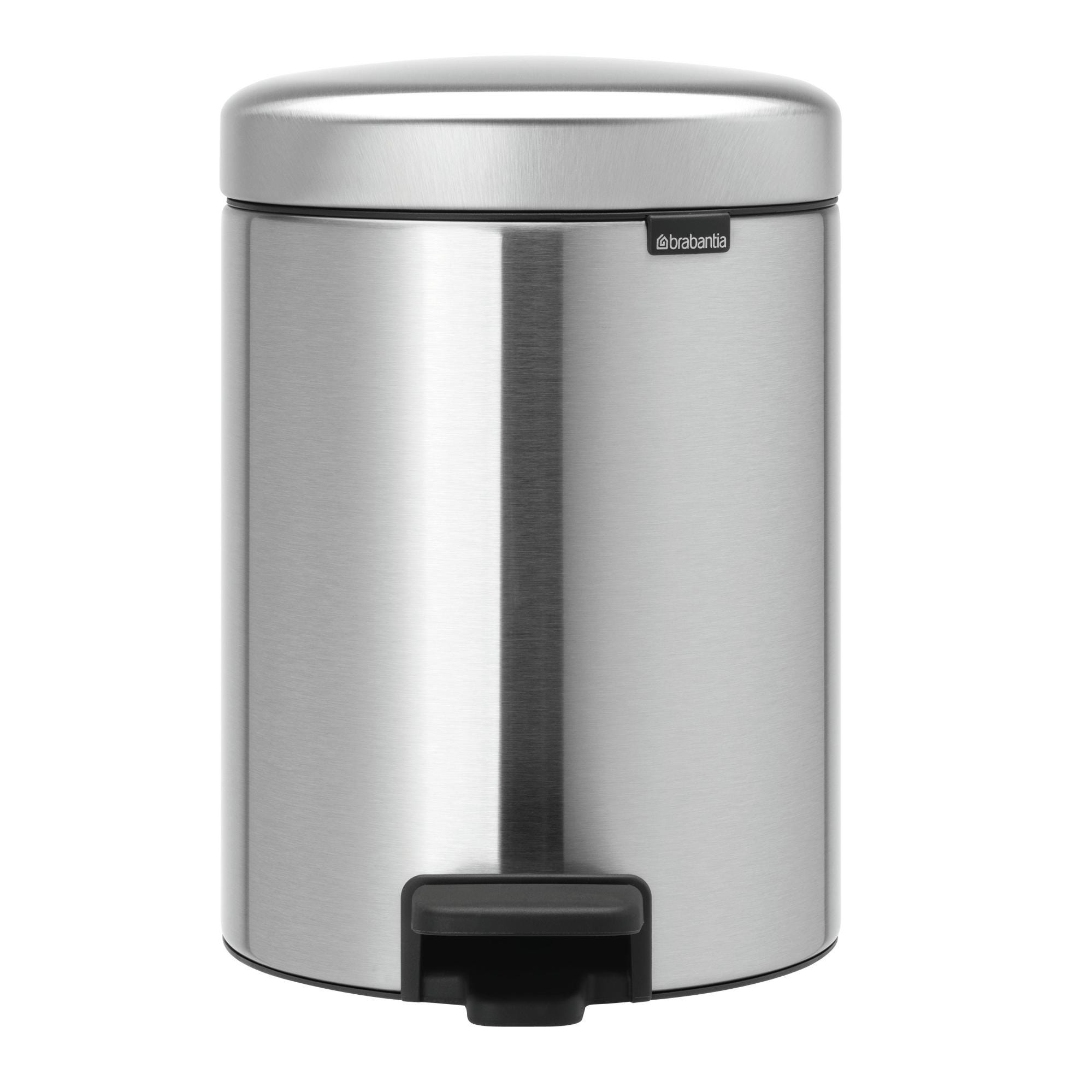 Cestino Bagno Nero Acciaio Inox Con Apertura A Pedale E Secchio Interno Removibile 53500578 Cestino Bagno Nero Acciaio Inox Con Apertura A Pedale E Secchio Interno Removibile 53500578