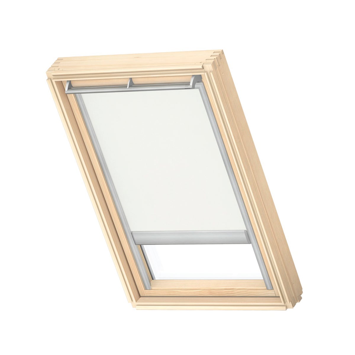 Tenda plissettata per finestra da tetto filtrante VELUX FHL U04 1016S L 98  x H 134 cm bianco