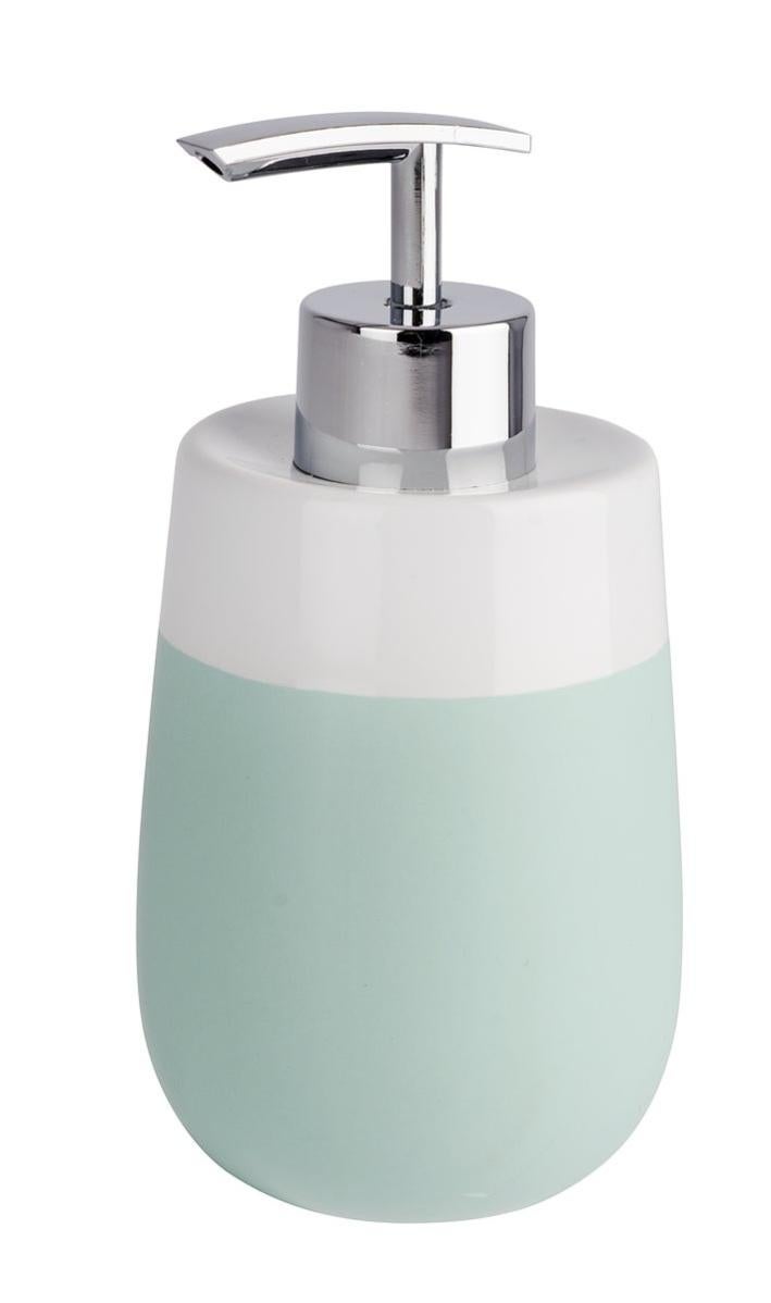 Dispenser Sapone Gedy Marika - Acciaio Inox E Cromall®, Verde Menta, 18x8x8cm - Foto 8