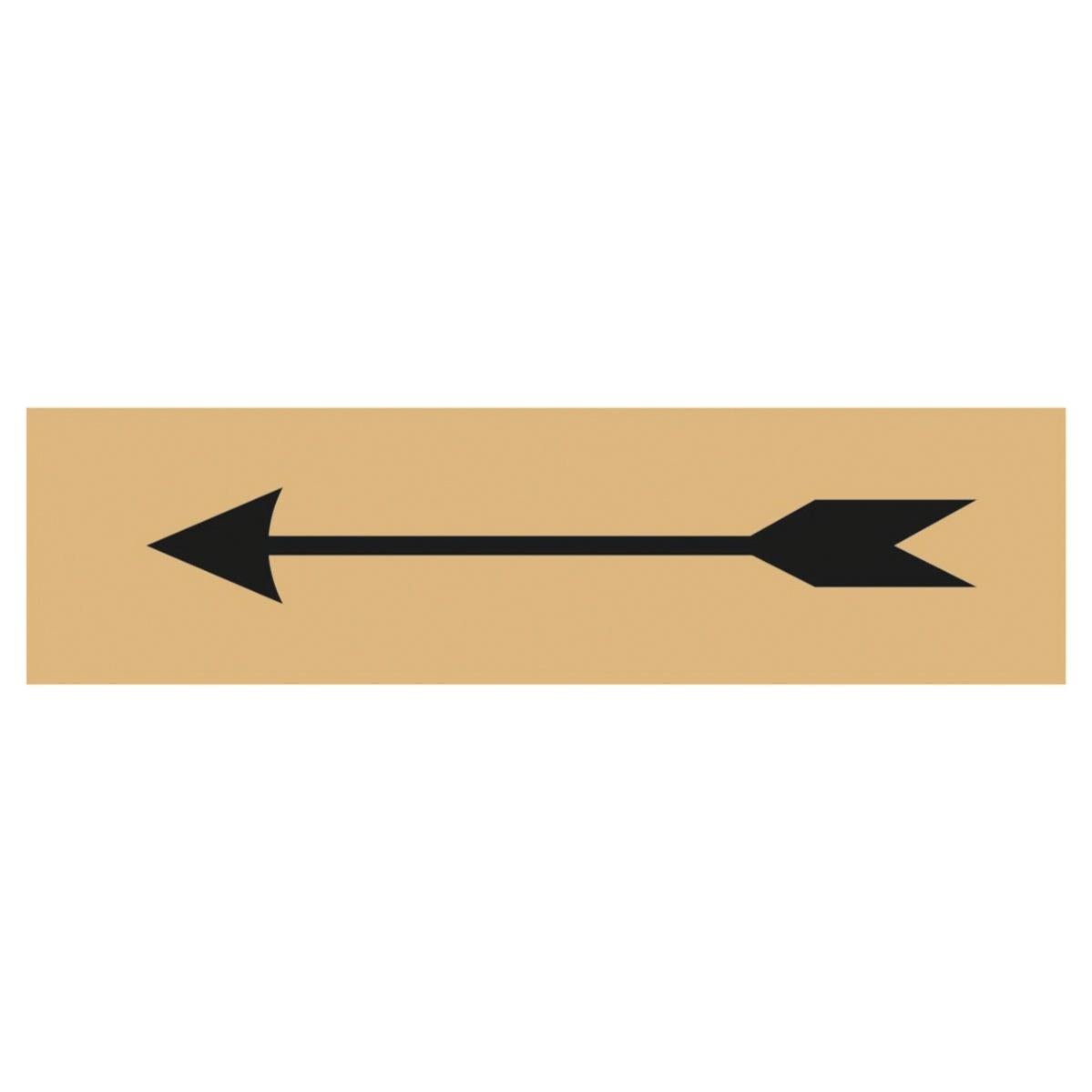 BT-Label 500 adesivi di avvertimento, 10,2 x 4,8 cm, con doppia freccia