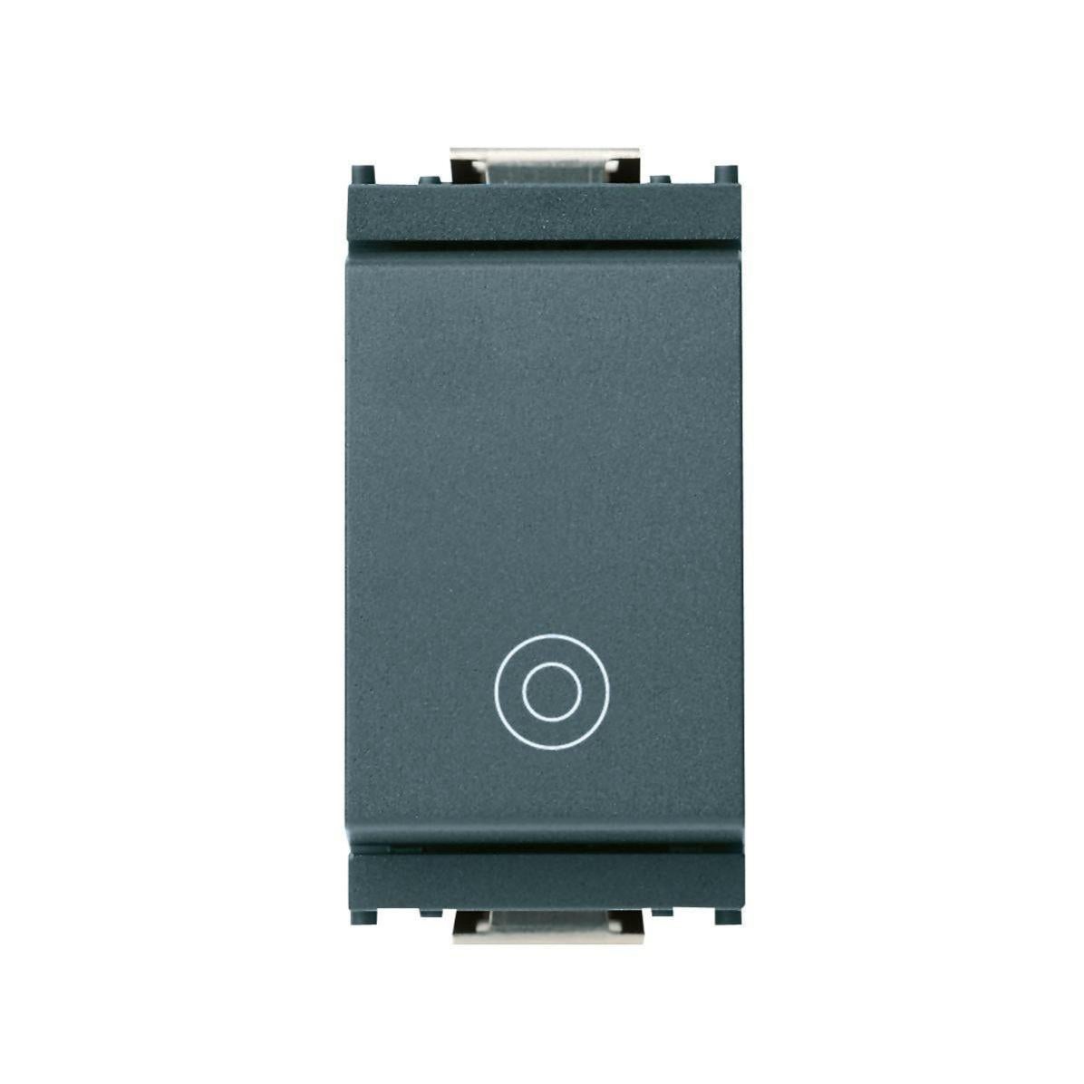 Pulsante Di Arresto Westinghouse Grigio Con Testa Estesa E Blocco Contatti - Modello PB1A/PB1B