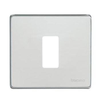 Placca BTICINO Magic 1 modulo alluminio
