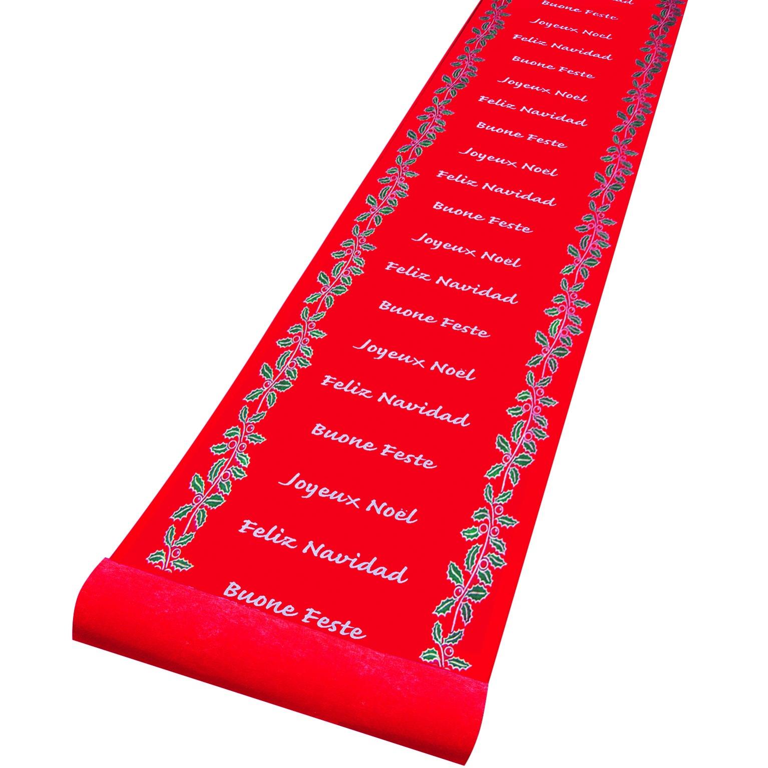 Olivo rug Nuziale Natalizio PASSATOIA red wedding Cerimonia 13FORMATI