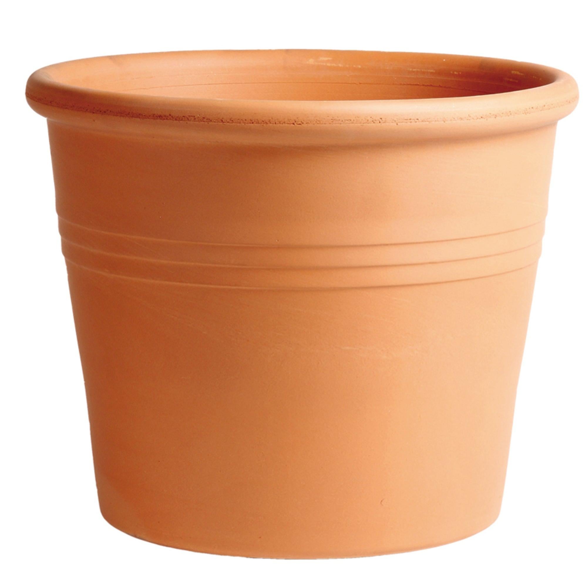 PLUTO Vaso per piante terracotta H 80 cm - Ø 28 cm