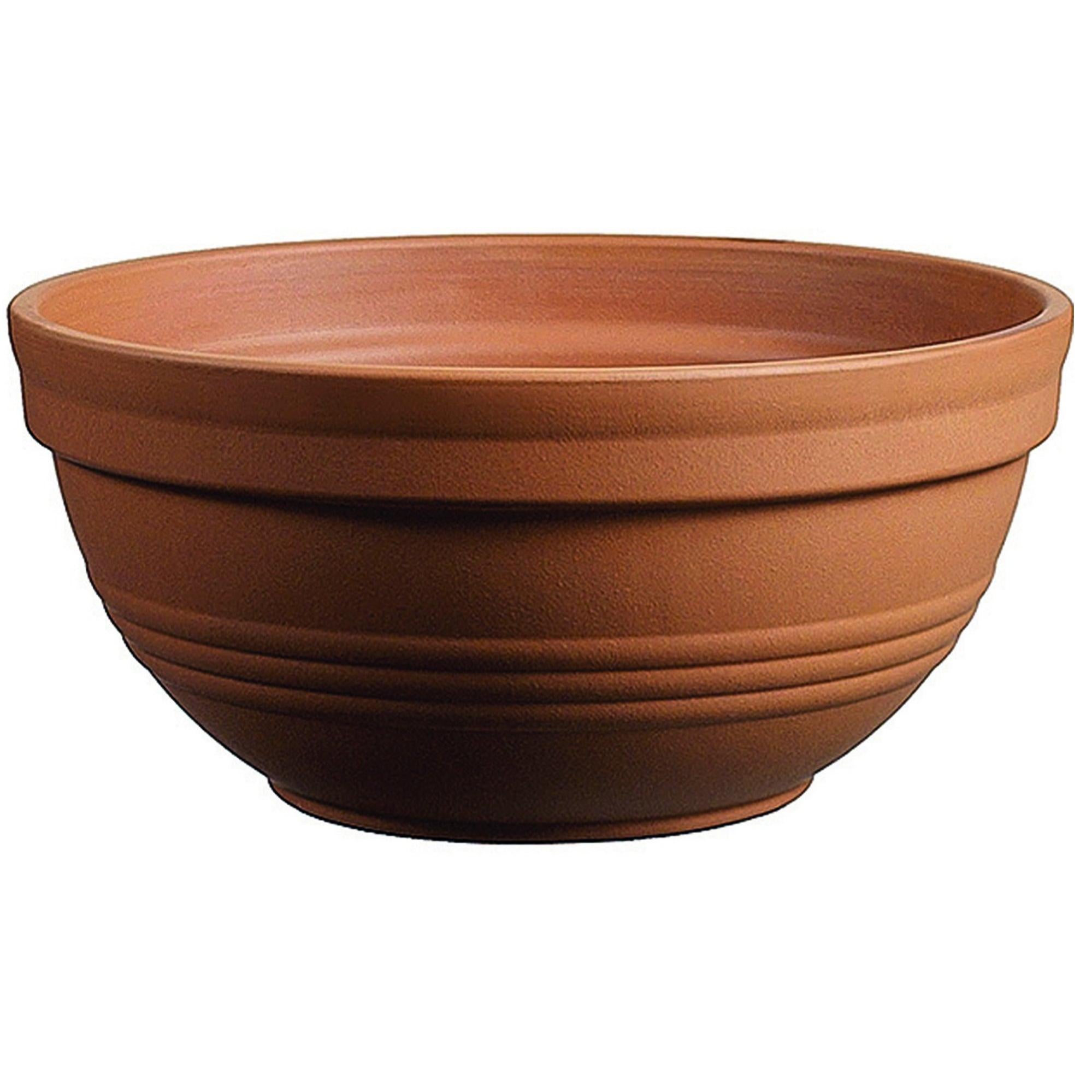 VASO CIOTOLA LISCIA DEROMA IN TERRACOTTA varie