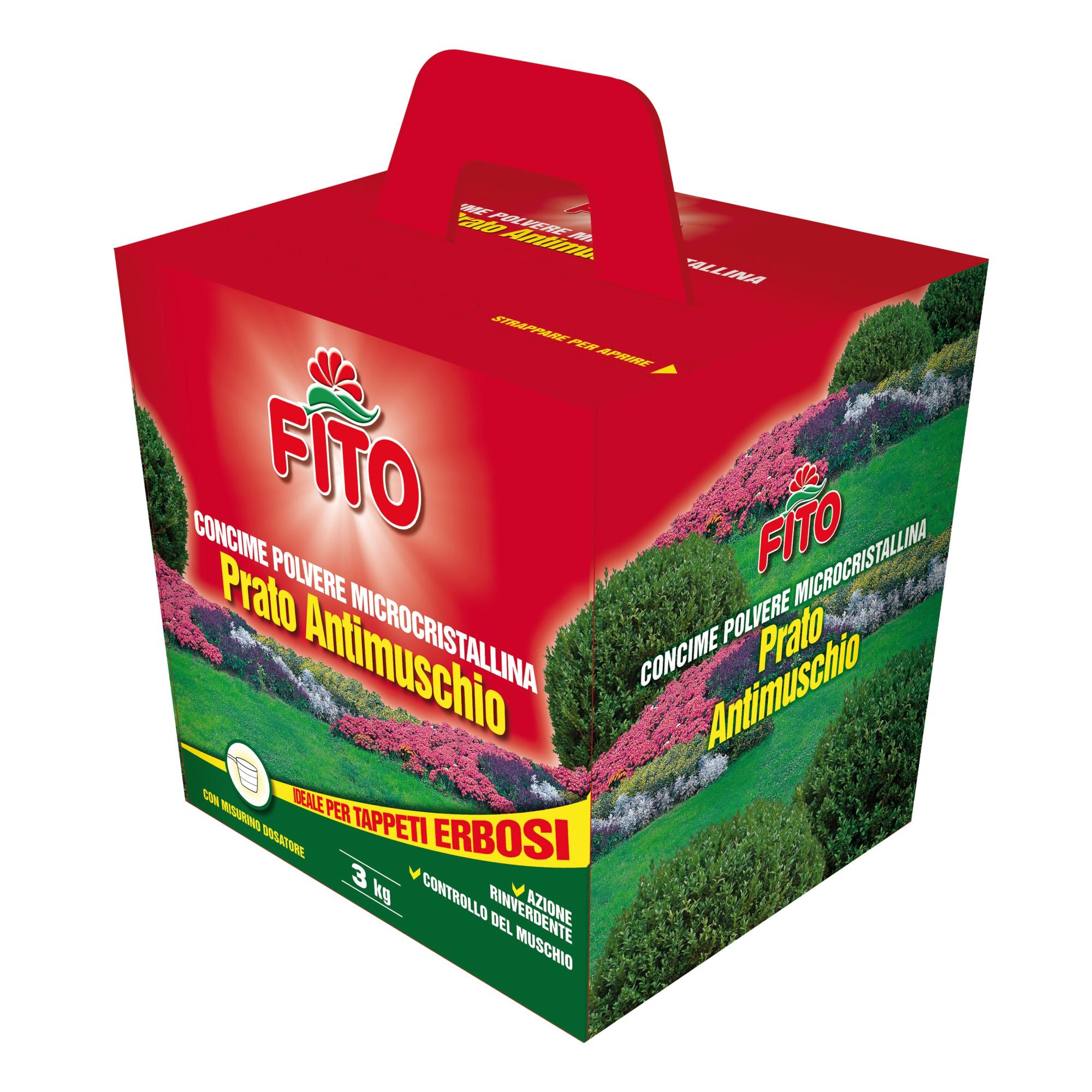Concime Granulare Organo-minerale FITO 5 Kg Per Prato, Orto E Giardino, Multiuso