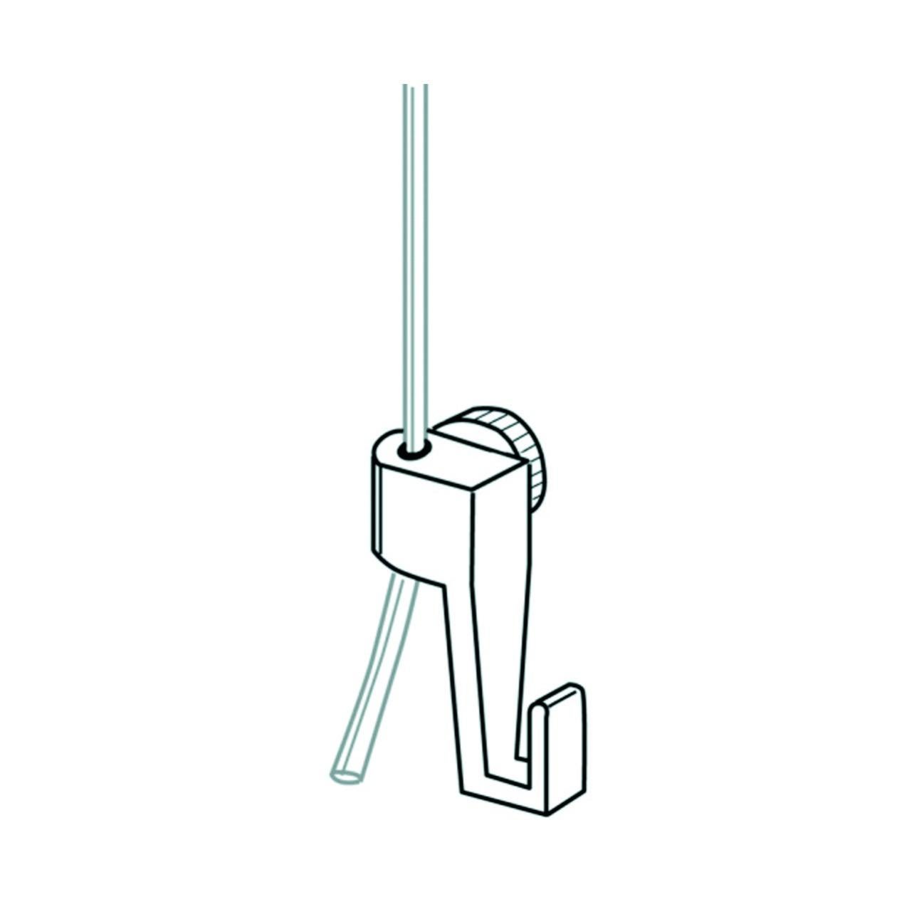 Gancio A Un Dente Sealey 6 X 25Mm Verticale Confezione Da 5 Tts15