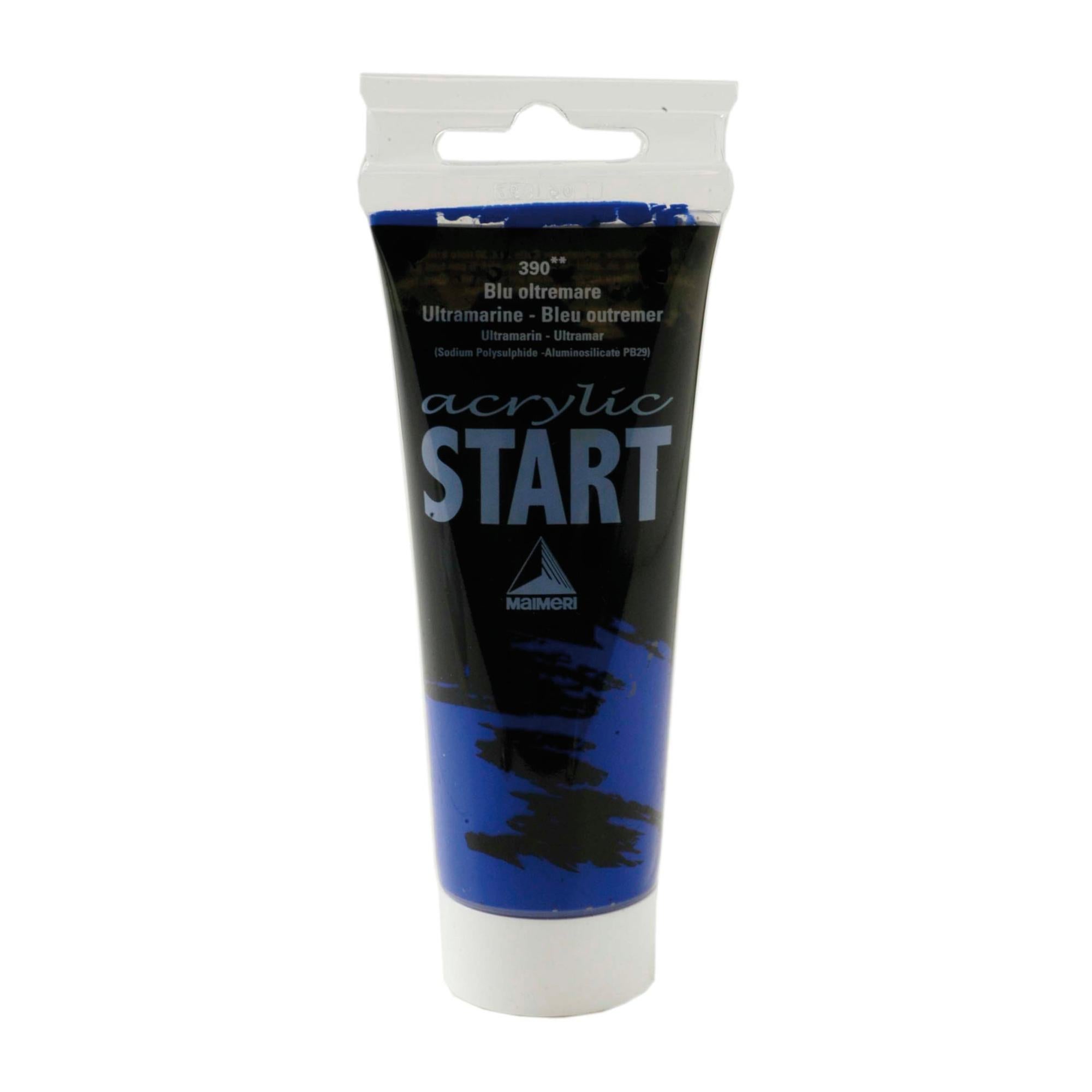 MAIMERI ACRILICO 75 Ml, Feine Künstleracrylfarbe, Farbton Silber Antik