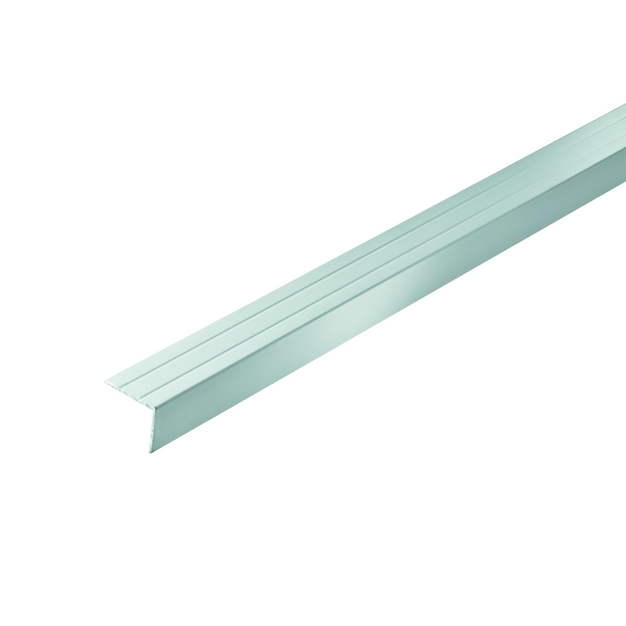 B&T Metall angolo di alluminio verniciato a polvere, 20 x 10 x 2 mm