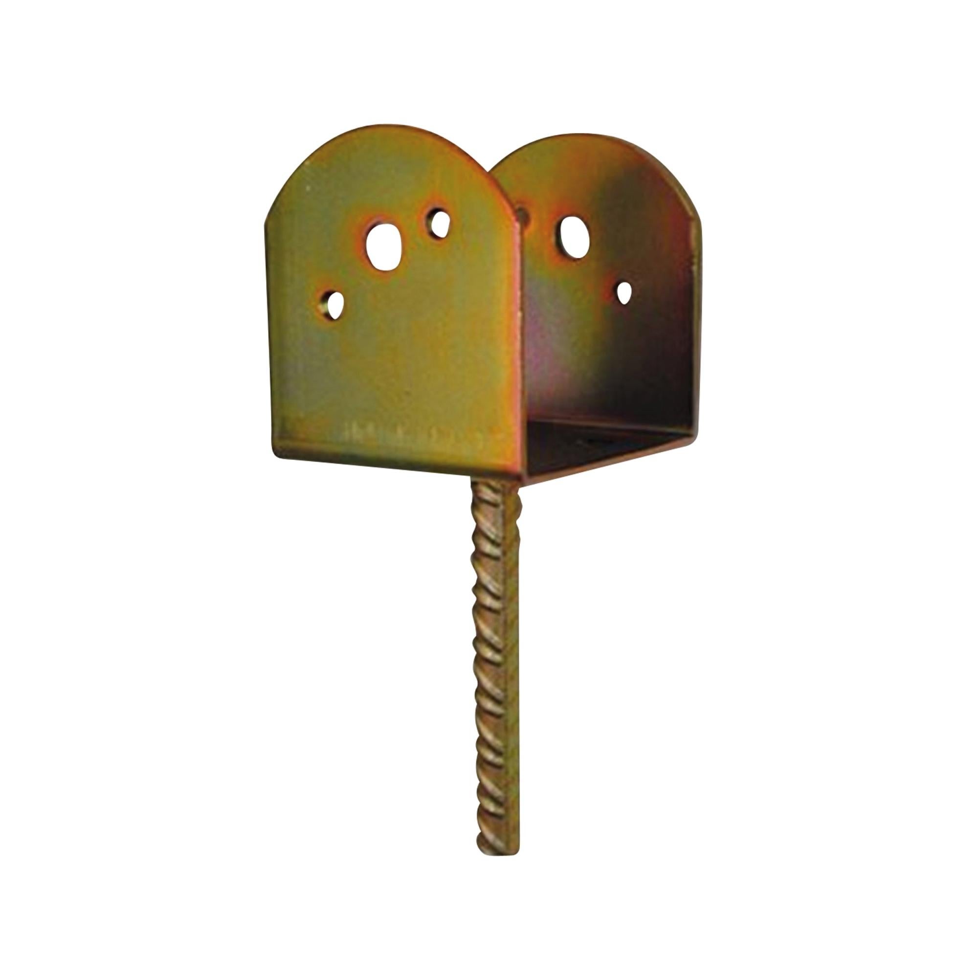 Supporto Bandiera Metallo Da Parete Esterno 2 Posti Comuni Banche Casa Art.NO.BRK.2posti - Foto 7