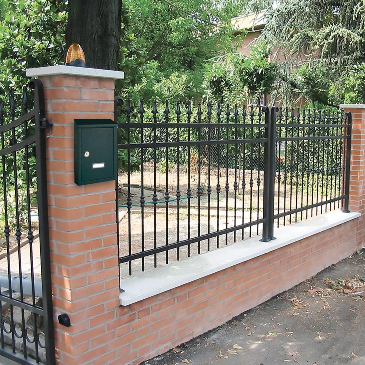 Cassetta Postale Condominiale Da Muro Buca Lettere Componibile "Made In Italy" / 32 Posti / Antracite | Leroy Merlin