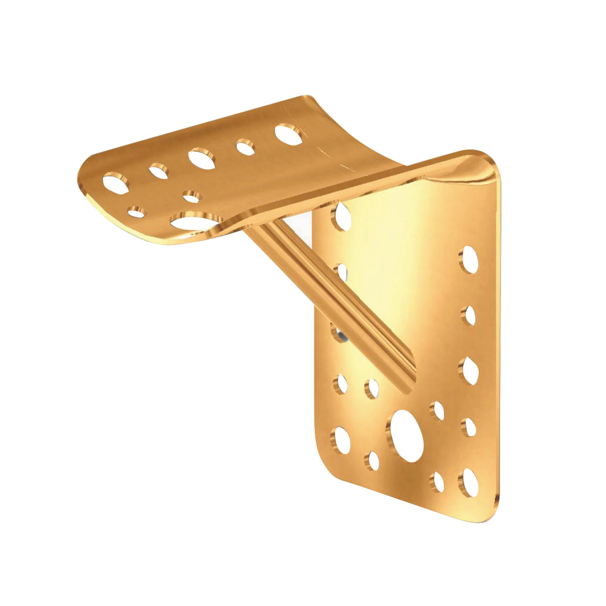 12 Piastre Giunzione Travi 65x85mm - Rinforzo Piegato Per Carpenteria - Foto 5