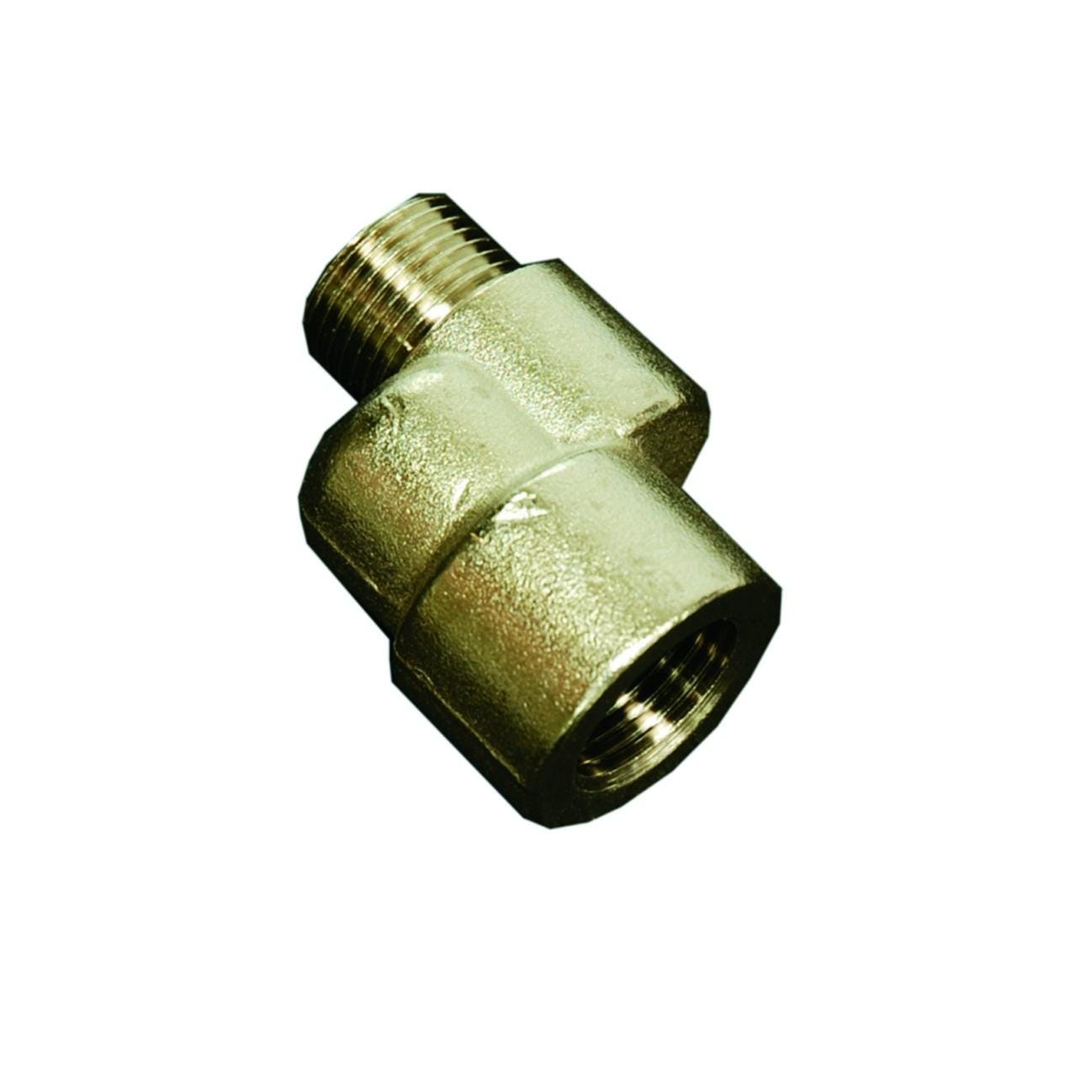 Adattatore A TEE Maschio GAS Conico/femmina GAS Cilindrico/femmina GAS - Foto 3