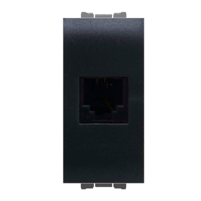 Tappo presa telefono RJ11 serie Iris in acciaio Nettuno | Leroy Merlin Tappo presa telefono RJ11 serie Iris in acciaio Nettuno | Leroy Merlin
