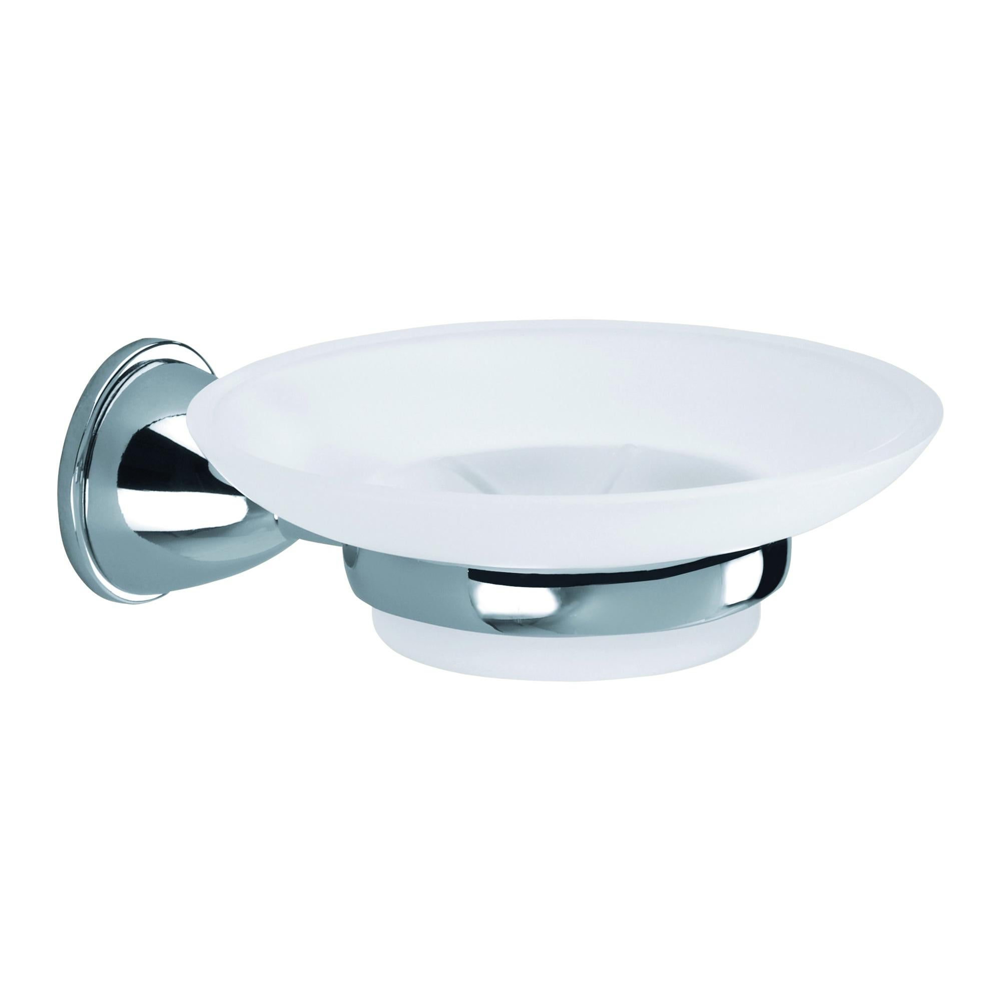 Gedy Porta Scopino da Terra Cromato Genziana - Elegante e Funzionale