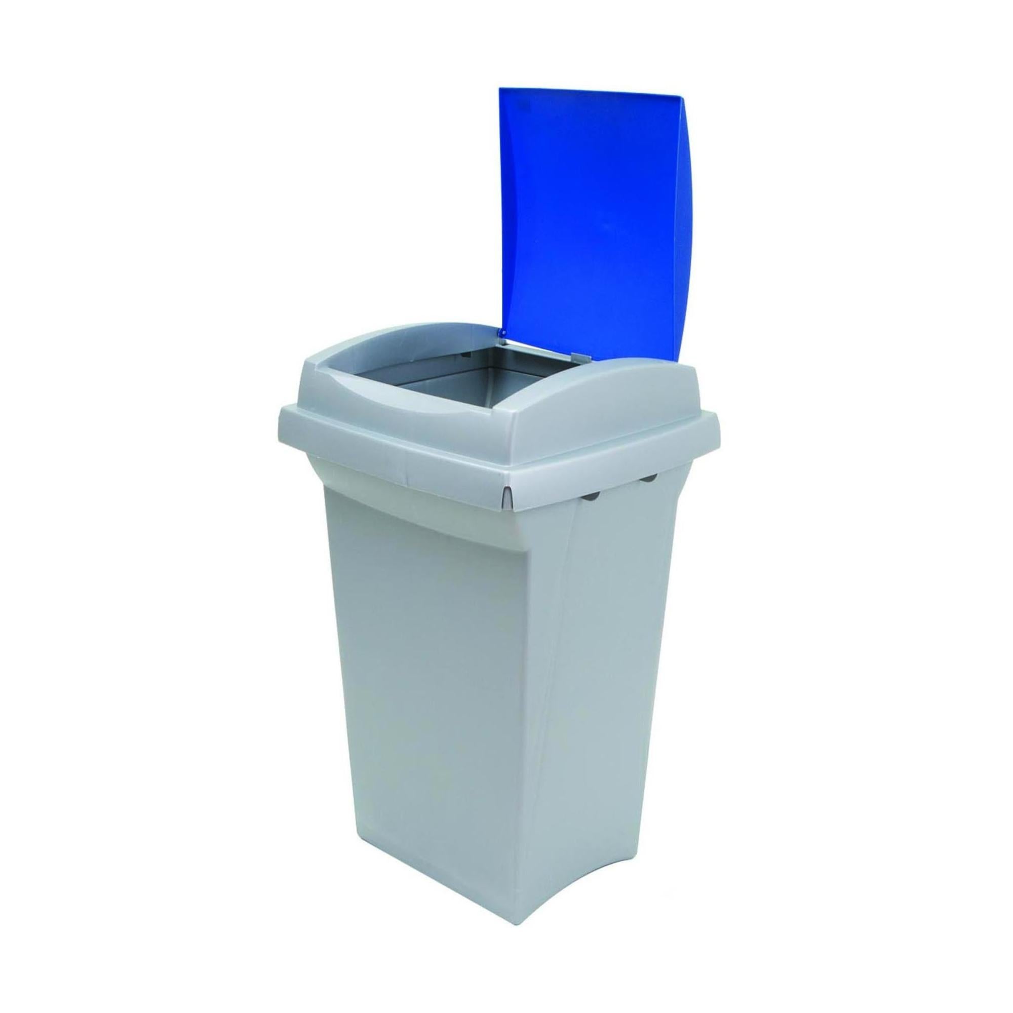 Pattumiera Per Raccolta Differenziata Ecobin 15 Litri – Antracite – Dimensioni 20x31x42 Cm - 3