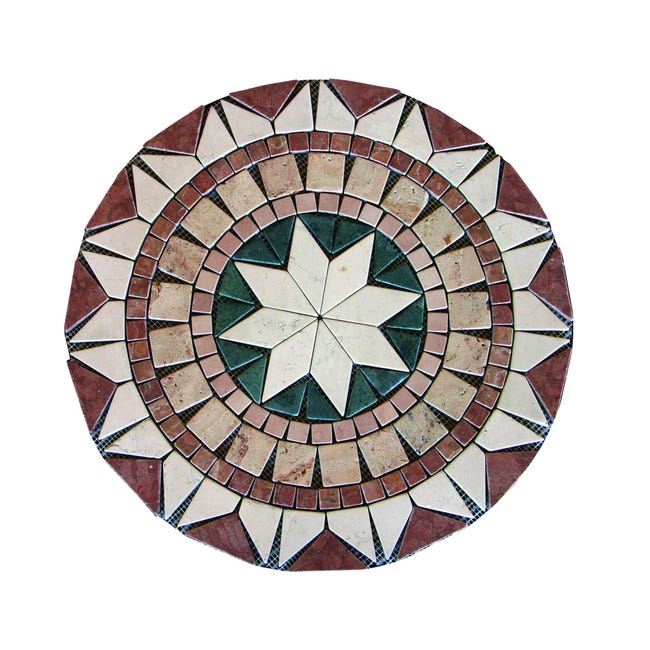 B25 DECOFLAIR - Rosone In Polimero Espanso - 445 X 26 X 445 Mm - 1 - Foto 7